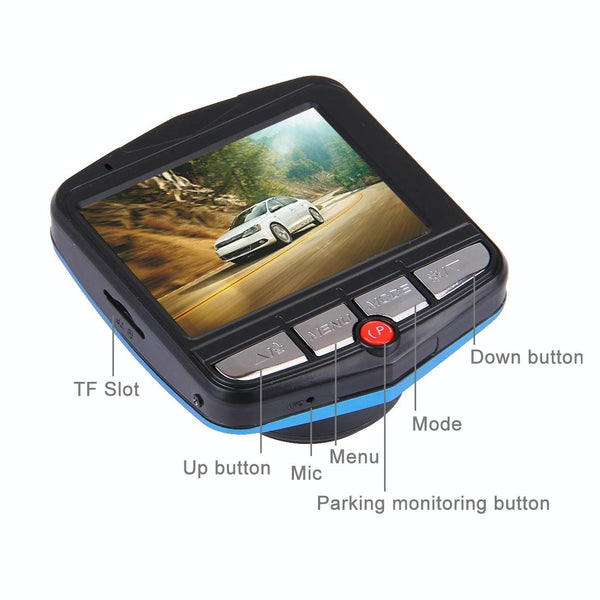 2.4 Lcd Car Dvr Camcorder With 480P Video & Voice Recording Other Car Video