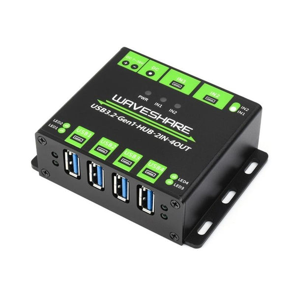 4 Port Usb 3.2 Hub With Dual Host Switching Usb Cables Hubs & Adapters
