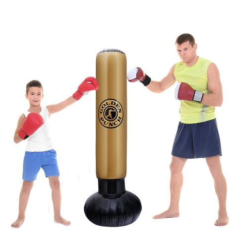 Vertical Inflatable Punching Bag Tumbler Pvc Adult / Child 1.6M Height Canteens Bottles & Flasks