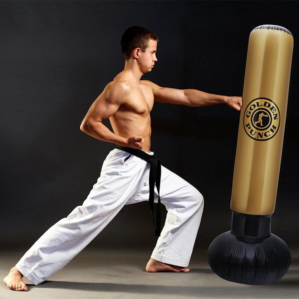 Vertical Inflatable Punching Bag Tumbler Pvc Adult / Child 1.6M Height Canteens Bottles & Flasks