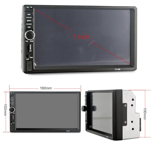 7 Inch Hd Touch Car Radio W / Bluetooth Remote Rearview Camera 6800 Module Fm Tf Usb Other Car Video