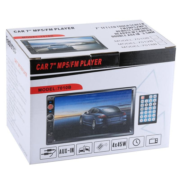 7 Inch Hd Touch Car Radio W / Bluetooth Remote Rearview Camera 6800 Module Fm Tf Usb Other Car Video