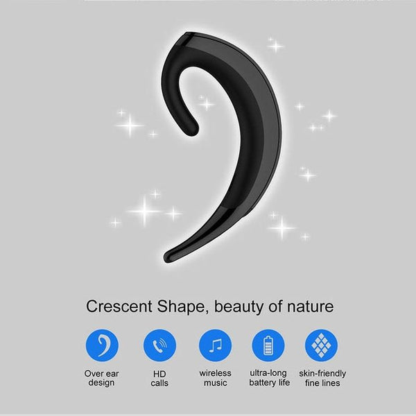 Wireless Bluetooth Earphone Business Style Hanging Earbuds