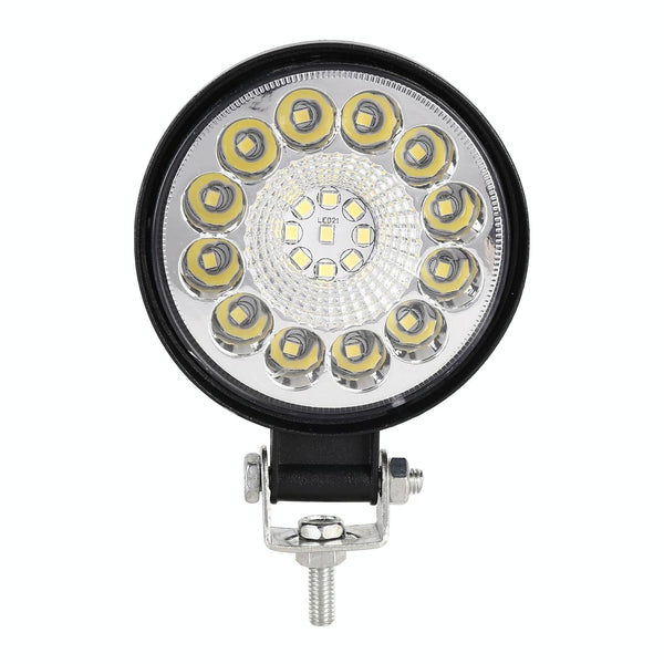 Car Round Work Light With 21 Leds Smd 2835 Lamp Beads Led Car Lights