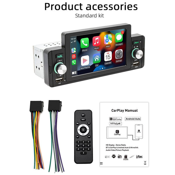 5 Inch Car Bluetooth Mp5 Player Phone Mirror Link Steering Wheel Control Other Car Audio