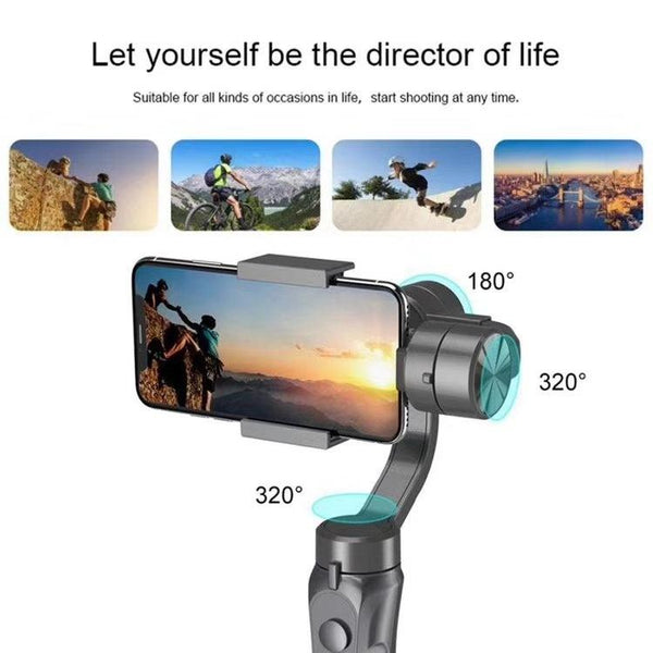 Stable Three Axis Gimbal For Smooth Camera Shots Live Support Stabilizers
