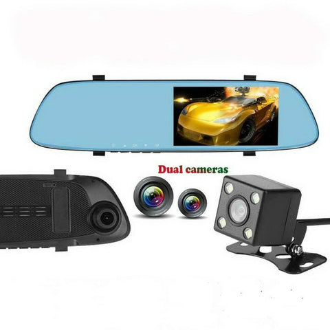 5 Dual Lens Car Dvr With 1080P Fhd Touch Screen Other Car Video