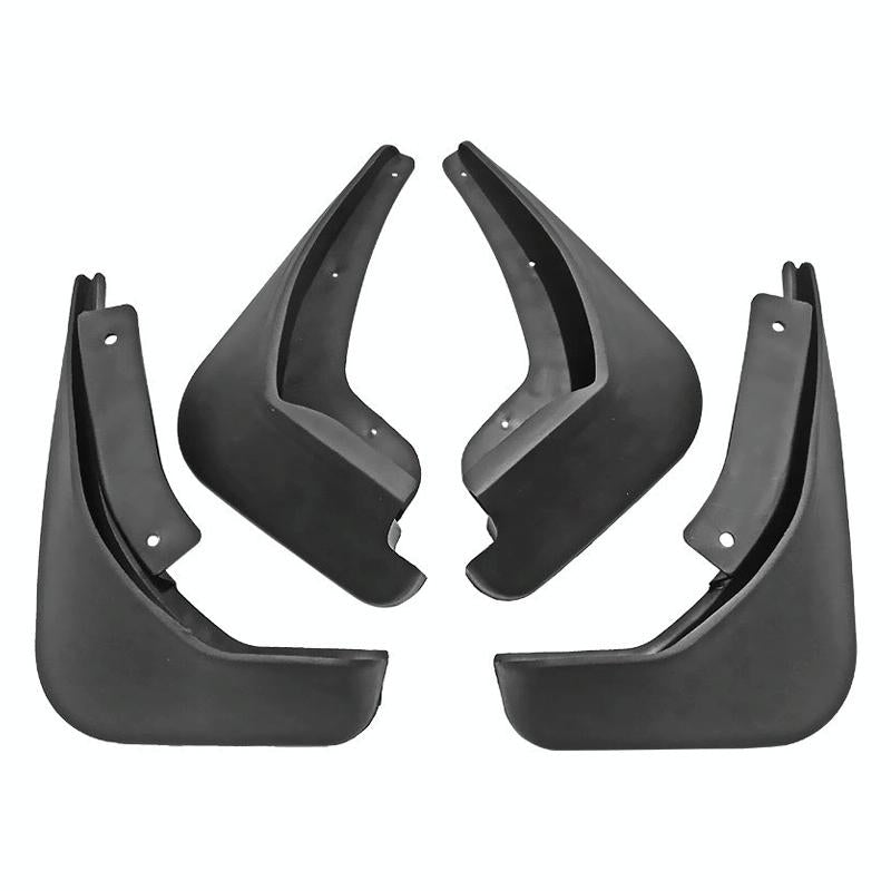 For Ford Fiesta 4Pcs / Set Car Auto Soft Plastic Splash Flaps Fender Guard Fenders & Mud Guards