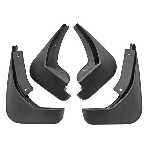 For Ford Fiesta 4Pcs / Set Car Auto Soft Plastic Splash Flaps Fender Guard Fenders & Mud Guards