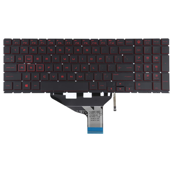 Red Backlit Us Keyboard For Hp Omen 15 / 17 Series Keyboards & Keypads