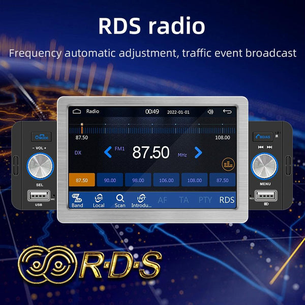 5 Inch Allwinner Melis F133 Car Mp5 Player Carplay Bt Usb Fm Other Car Audio