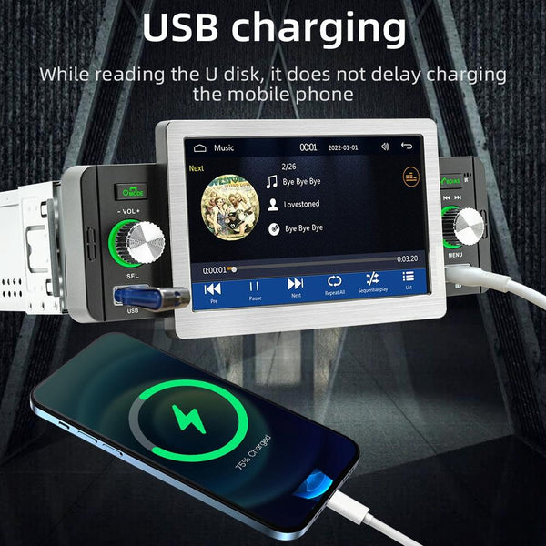 5 Inch Allwinner Melis F133 Car Mp5 Player Carplay Bt Usb Fm Other Car Audio