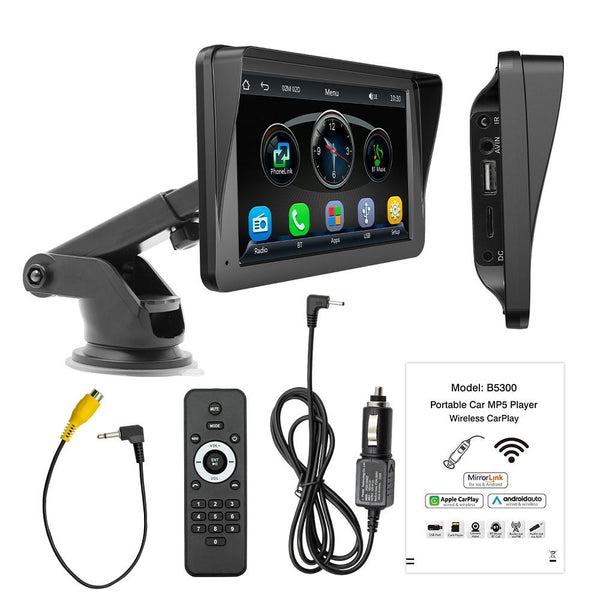 7 Inch Wireless Carplay Bluetooth Mp5 Player Mobile Interconnection Other Car Audio