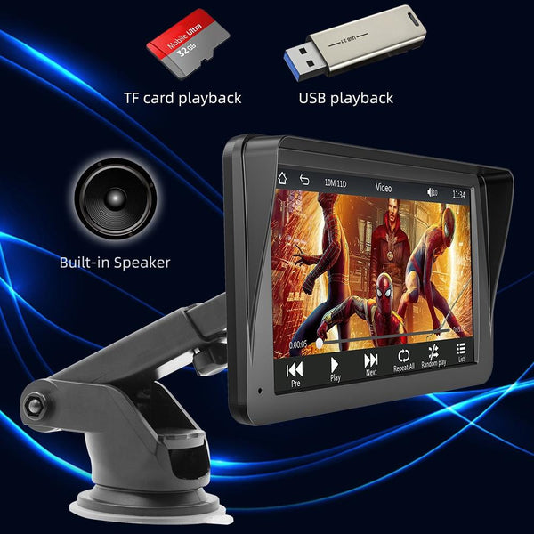 7 Inch Wireless Carplay Bluetooth Mp5 Player Mobile Interconnection Other Car Audio