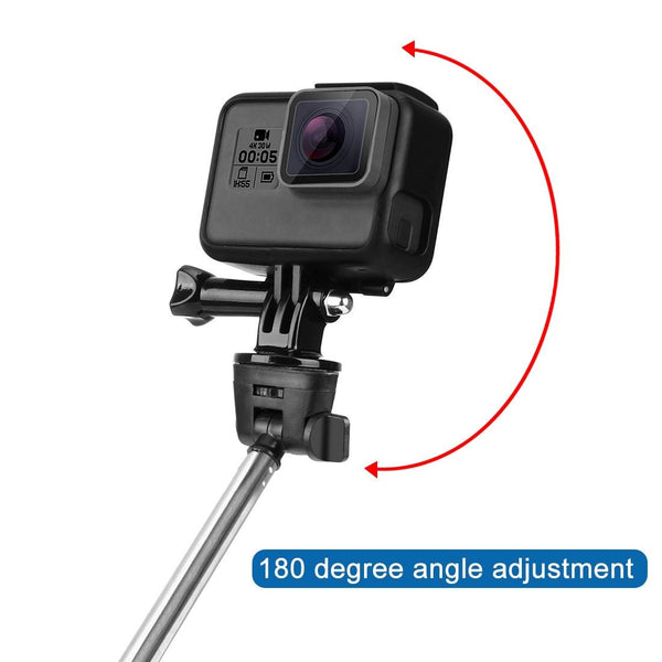 Extendable Selfie Monopod For Action Cameras 22.5 80Cm Length Tripods & Monopods