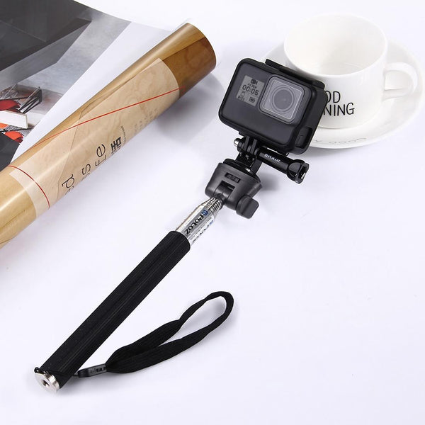 Extendable Selfie Monopod For Action Cameras 22.5 80Cm Length Tripods & Monopods