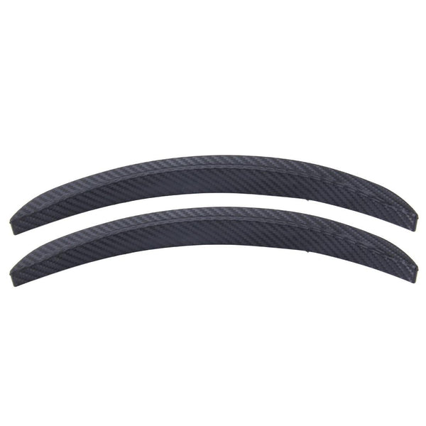 2 Pcs Car Auto Rubber Fender Guard Protection Strip Scratch Protector Sticker Size 24 X 2Cm Fenders & Mud Guards