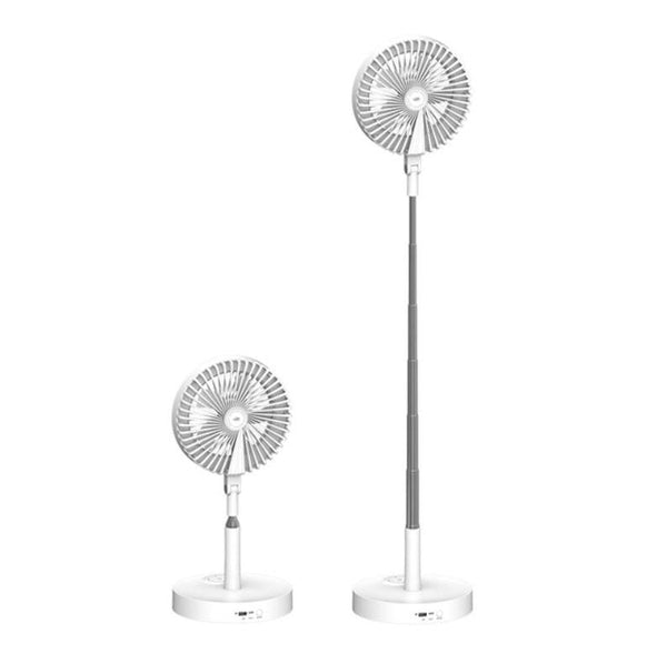 Multi Function Rechargeable Fan Lamp With Telescopic Bracket Portable Fans