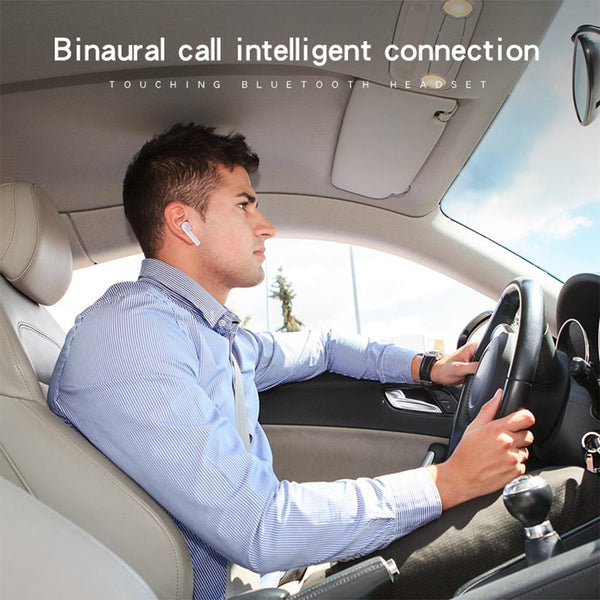 T12 Tws True Wireless Hi Fi Stereo Bluetooth 5.0 Earphones With Charging Case Headsets & Earpieces