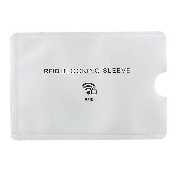 100 Rfid Blocking Aluminum Foil Card Sleeves 9.1 X 6.3Cm Rfid Readers & Writers