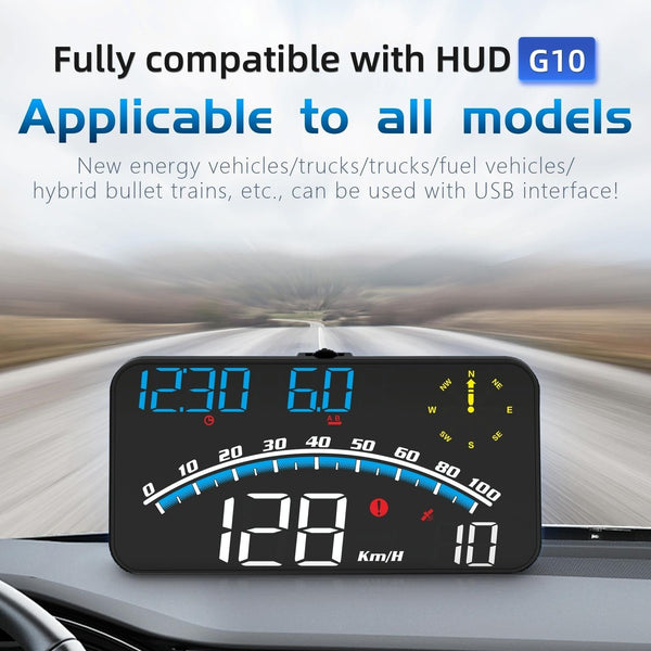 5.5 Inch Car Hud Locator Technology Speedometer Odometer Projector Other Instruments & Gauges
