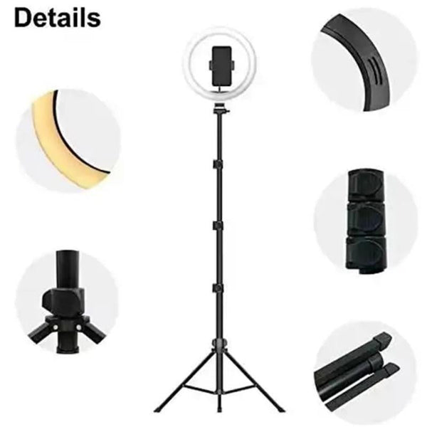 10 Inch Ring Light Set For Live Streaming And Beauty Stand Audio Video Equipment Selfie Lights