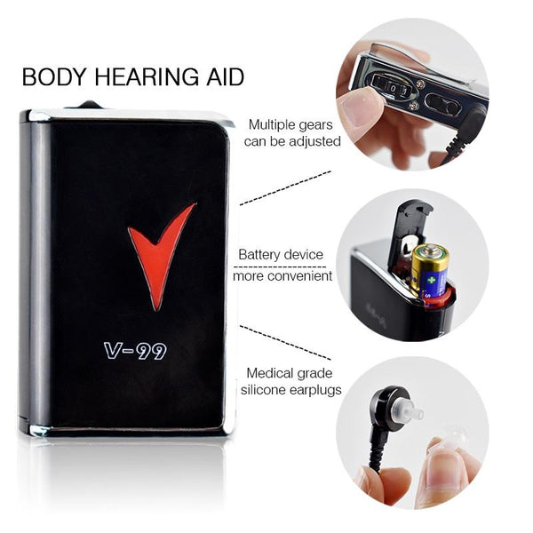 V99 Sound Amplifier Aid For Hearing Earphone Other Health Care