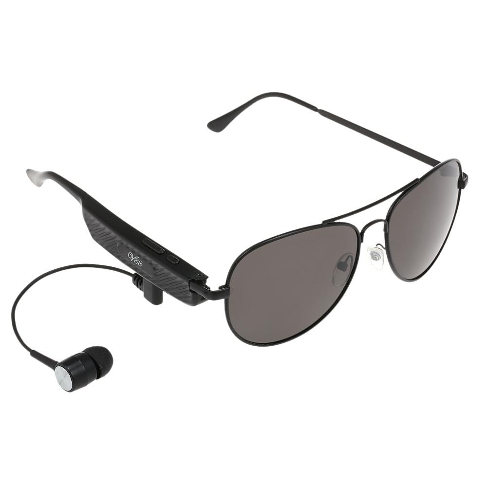 Wireless Bluetooth Sunglasses With Music Earphones And Mic Earbuds