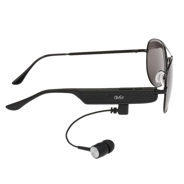 Wireless Bluetooth Sunglasses With Music Earphones And Mic Earbuds