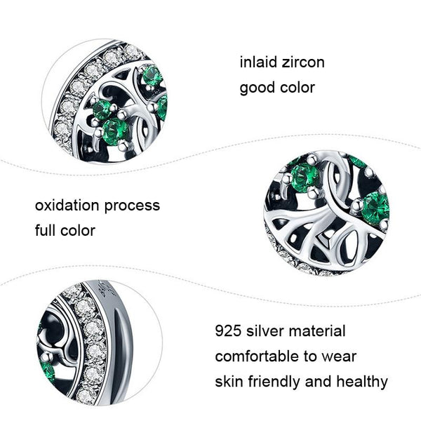 925 Sterling Silver Bead Bracelet Accessories Charms & Pendants