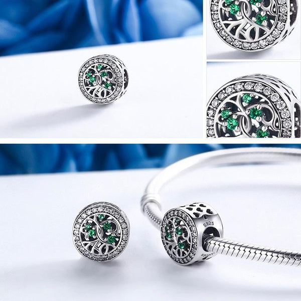 925 Sterling Silver Bead Bracelet Accessories Charms & Pendants