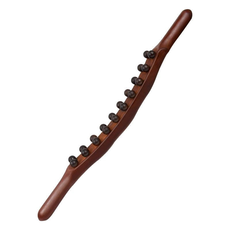 20 Bead Carbonized Massage Stick For Meridian Dredging Massagers
