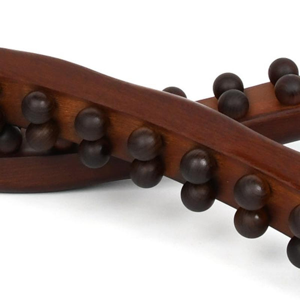 20 Bead Carbonized Massage Stick For Meridian Dredging Massagers