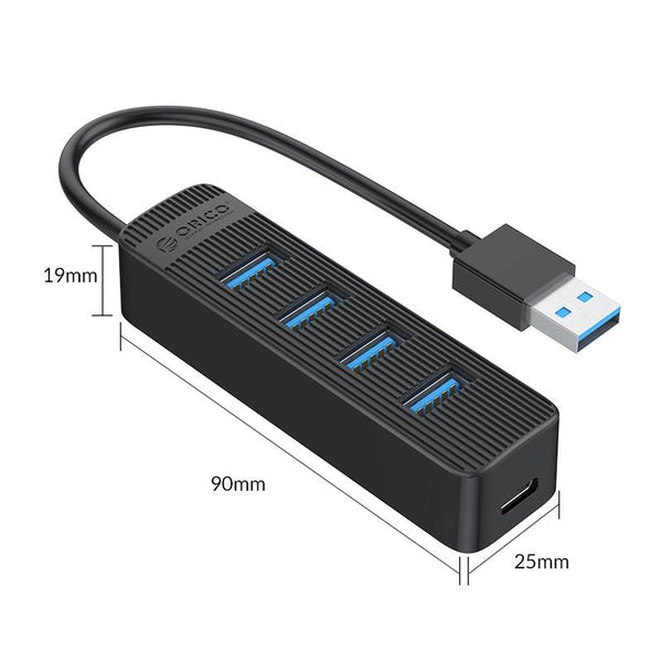 4 Port Usb 3.0 Hub High Speed Data Transfer Usb Cables Hubs & Adapters