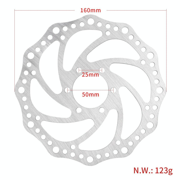 160Mm Hole Disc Brake For Dualtron Thunder Ultra Electric Scooter Accessories Parts