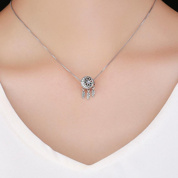 925 Sterling Silver Hollow Bead Bracelet Accessories Charms & Pendants