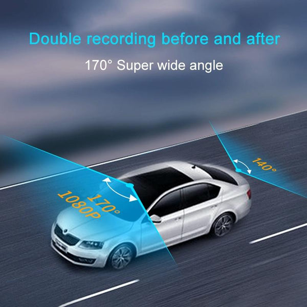 5.5 Car Streaming Media Dual Recording Night Vision Dash Cam Rear View Monitors/Cams & Kits