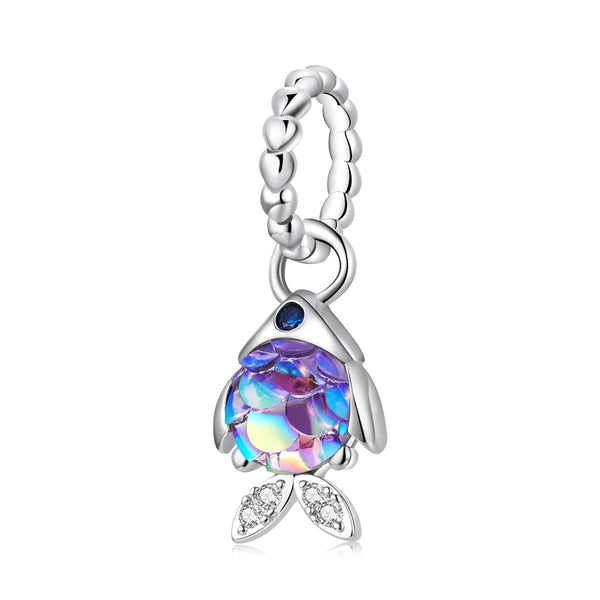 925 Sterling Silver Fantasy Fish Pendant For Diy Bracelets & Necklaces Charms & Pendants