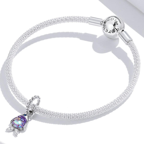 925 Sterling Silver Fantasy Fish Pendant For Diy Bracelets & Necklaces Charms & Pendants