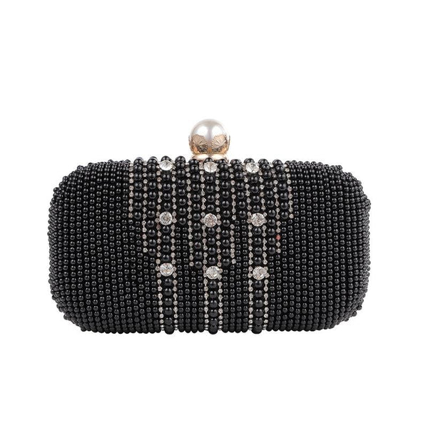 Rhinestone Evening Bag With Chain Strap Women's Bags & Handbags