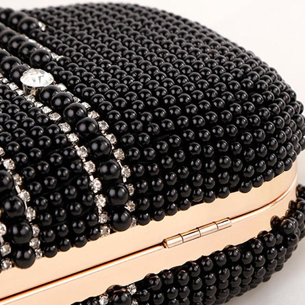 Rhinestone Evening Bag With Chain Strap Women's Bags & Handbags