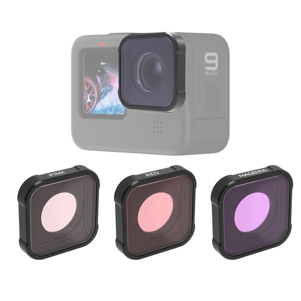 Kb Series Diving Lens Filter For Gopro Hero10 Camera Drone Accessories