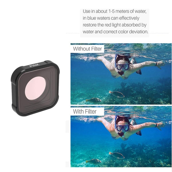 Kb Series Diving Lens Filter For Gopro Hero10 Camera Drone Accessories