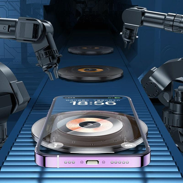 15W Desktop Wireless Charger Sleek Design Chargers & Cradles