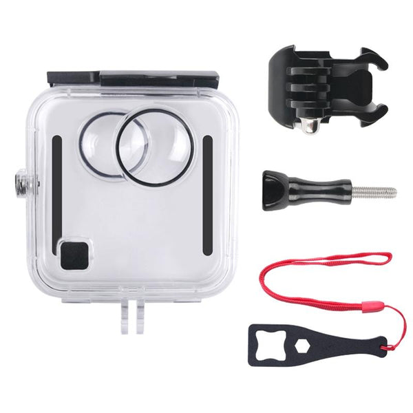 Waterproof Housing For Gopro Fusion With Mount And Wrench Camera Cases Bags & Covers