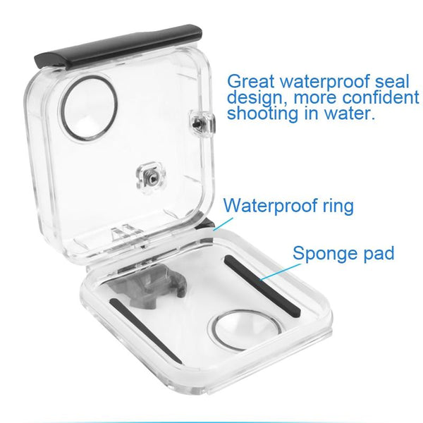 Waterproof Housing For Gopro Fusion With Mount And Wrench Camera Cases Bags & Covers