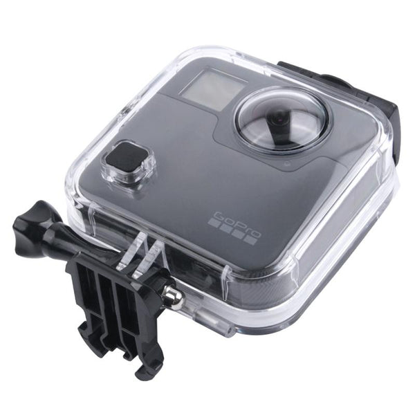 Waterproof Housing For Gopro Fusion With Mount And Wrench Camera Cases Bags & Covers