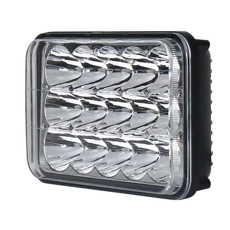 5 Inch 45W Dc 9 30V 3060Lm Ip67 Car Led Work Lights / Headlight With 15Leds Lamps Led Car Lights