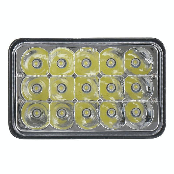 5 Inch 45W Dc 9 30V 3060Lm Ip67 Car Led Work Lights / Headlight With 15Leds Lamps Led Car Lights