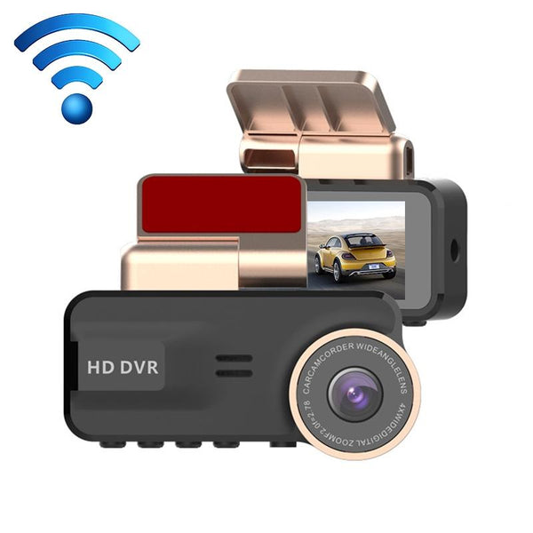1080P Hd Night Vision Wifi Driving Recorder 3.16 Inch Video In Dash Units W/O Gps